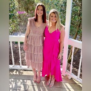 BCBG Maxazria pink dress